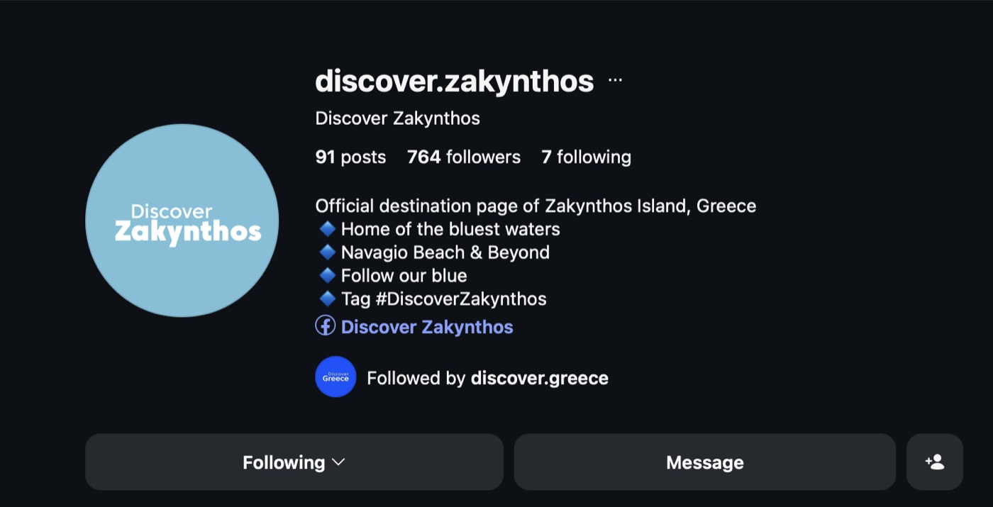 Ο λογαριασμός @discover.zakynthos στο Instagram: 91 αναρτήσεις, 764 ακόλουθοι